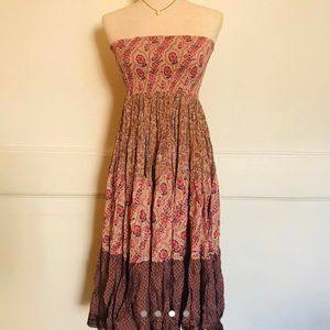 ISO Free People Pink Smocked Dress/Skirt